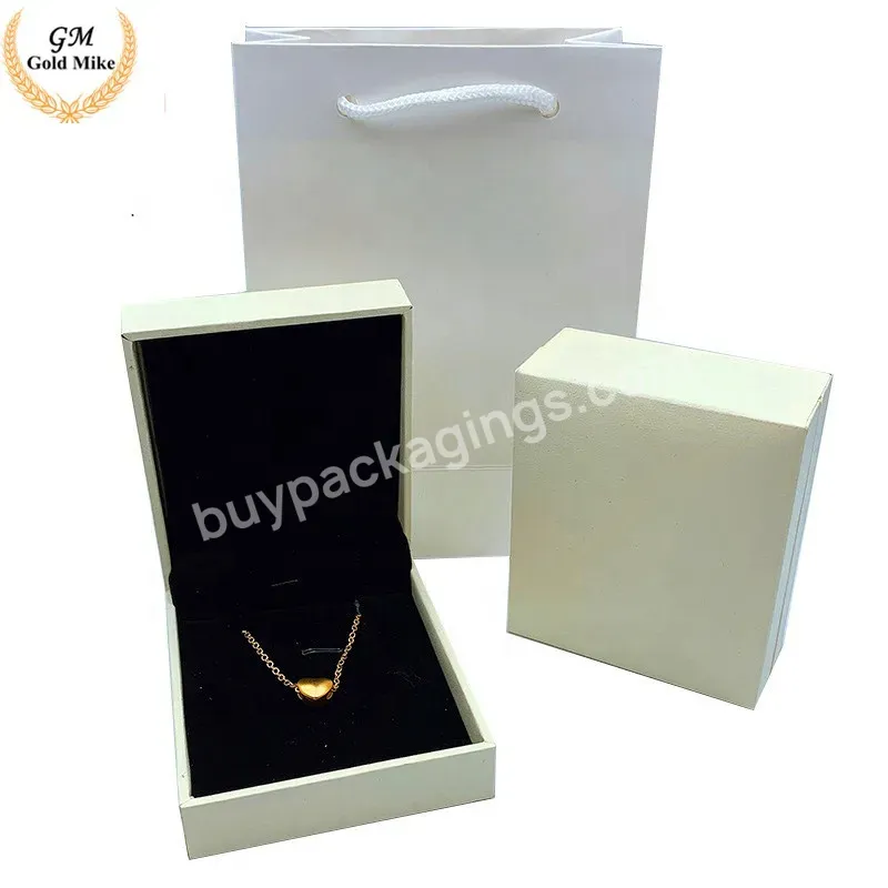 Stock Jewelry Packaging Box With Velvet Paper Jewelry Box Bracelet Boxes