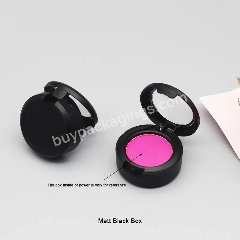 Stock Low Price 26mm Inner Diameter Plastic Monochrome New Cosmetics Packing Material Square Type Air Cushion Blush Powder Box