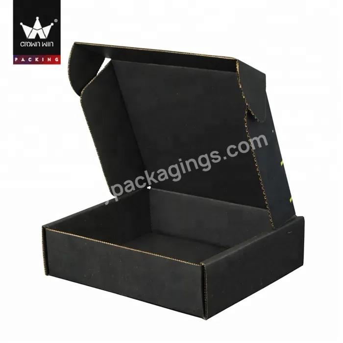 Super Hot High Quality Strong Standard Black Mailing Box With Foam Insert Save Shipping Cost