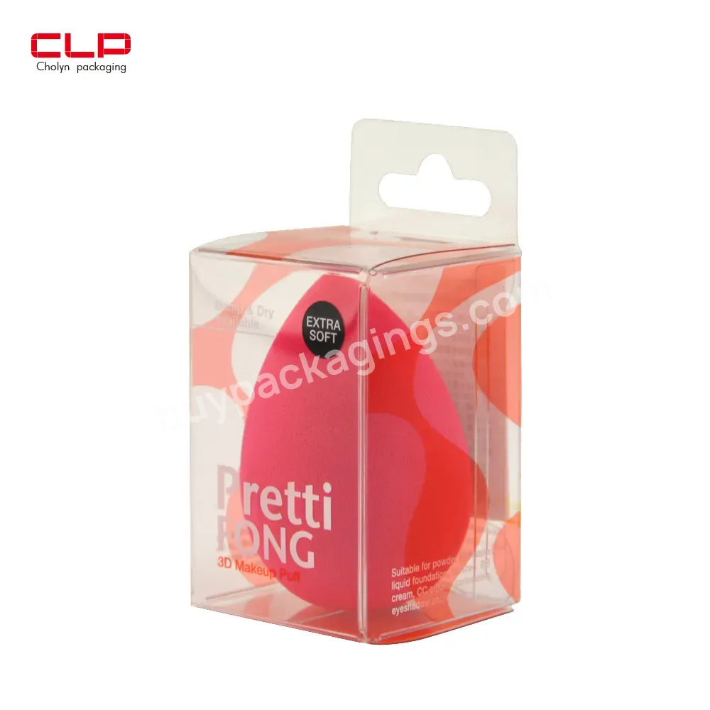 Support A Variety Of Printing Processes Pvc Pet Pp Degradable Materials Transparent Beauty Egg Plastic Packaging Box