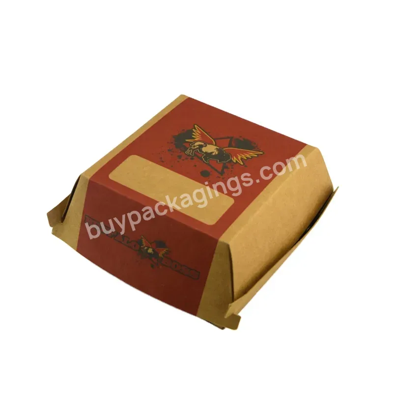 Take Away Carton Paper Pizza Box Custom Printed