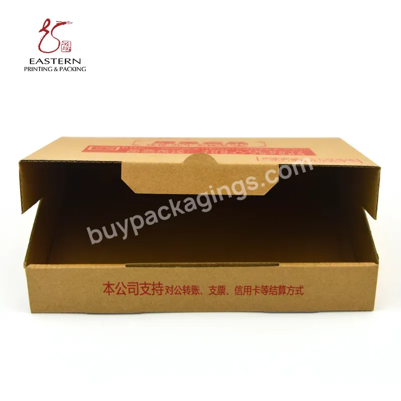 Take Away Carton Paper Pizza Box Custom Printed