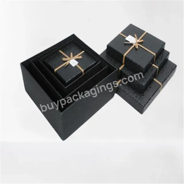 Top Quality Storage Top&base Customized Rose Gold Foil Paper Gift Box