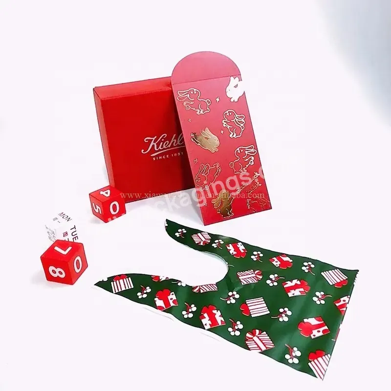 Top Quality Wholesale Wonderful Ang Bao Red Pocket Envelope Custom Design Red Packet