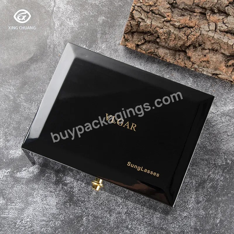 Top Sell Customized Eyewear Packaging Box Wooden Sunglasses Box Display Wooden Box Wooden Sunglasses Case