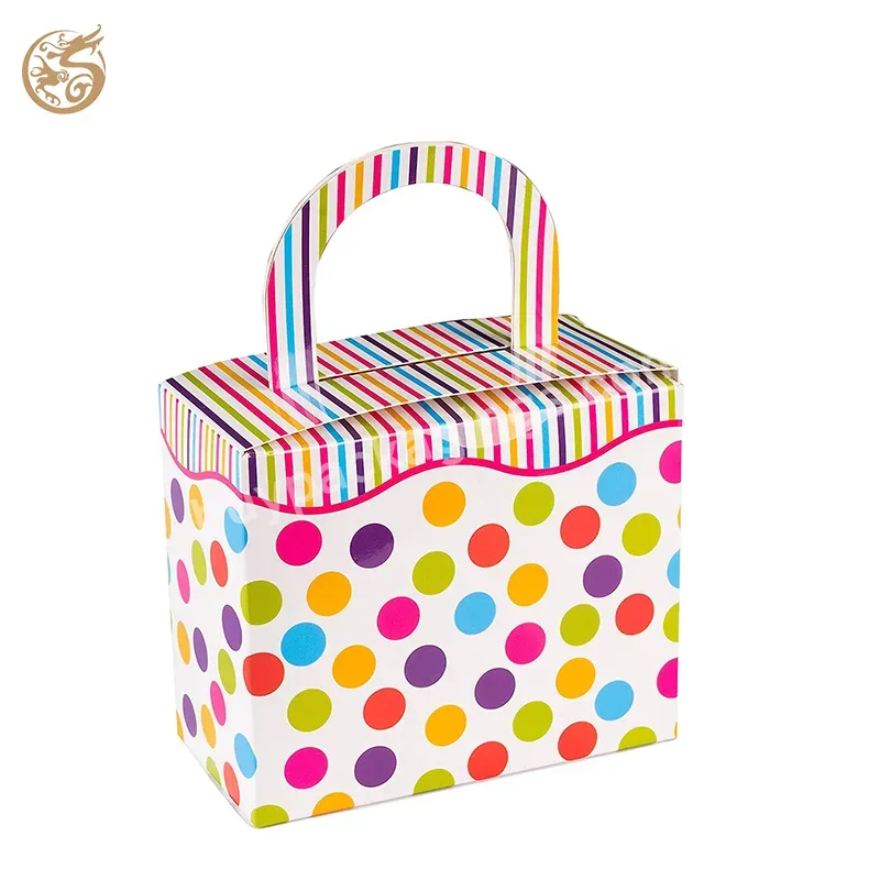 Treat Gift Paper Cardboard Favor Box Candy Cake Box Birthday Party Wedding Gift Treat Box