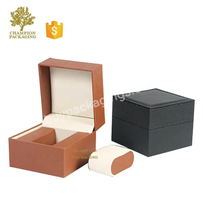 Unique Luxury Oem Factory Watch Packaging Box With Custom Logo Small Gift Displaying Case