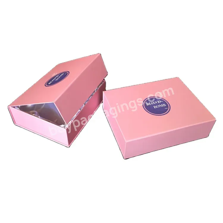 Updated Fashion Factory Luxury Paper Packaging Magnetic Hair Extension Box - Buy Magnetic Hair Extension Box,Luxury Hair Extension Box,Paper Hair Extension Box.