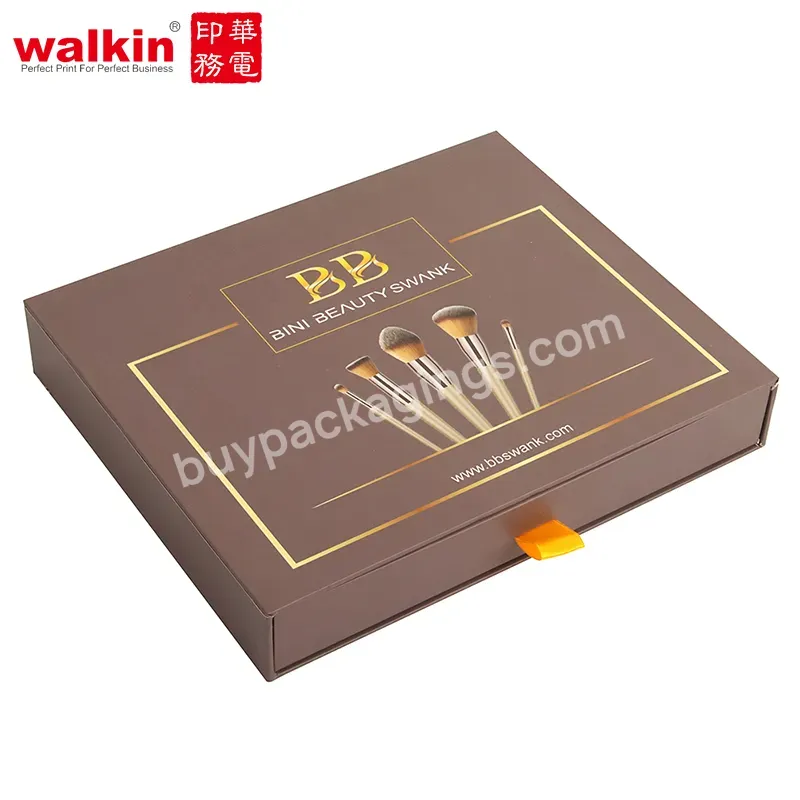 Walkin Apparel Packaging Paperboard Boxes For Clothes Skincare Packaging Box Custom Logo Gift Telescope Boxes
