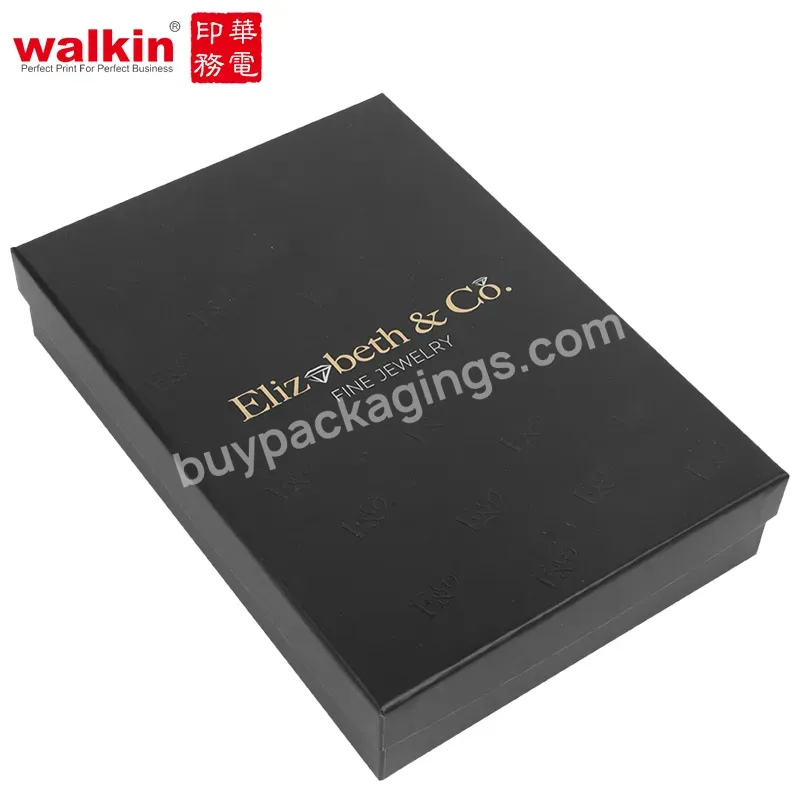 Walkin Custom Fashion Sliding Drawer Paper Gift Box For Earrings Necklace Ring Jewelry Sets Paper Gift Packaging With Velvet