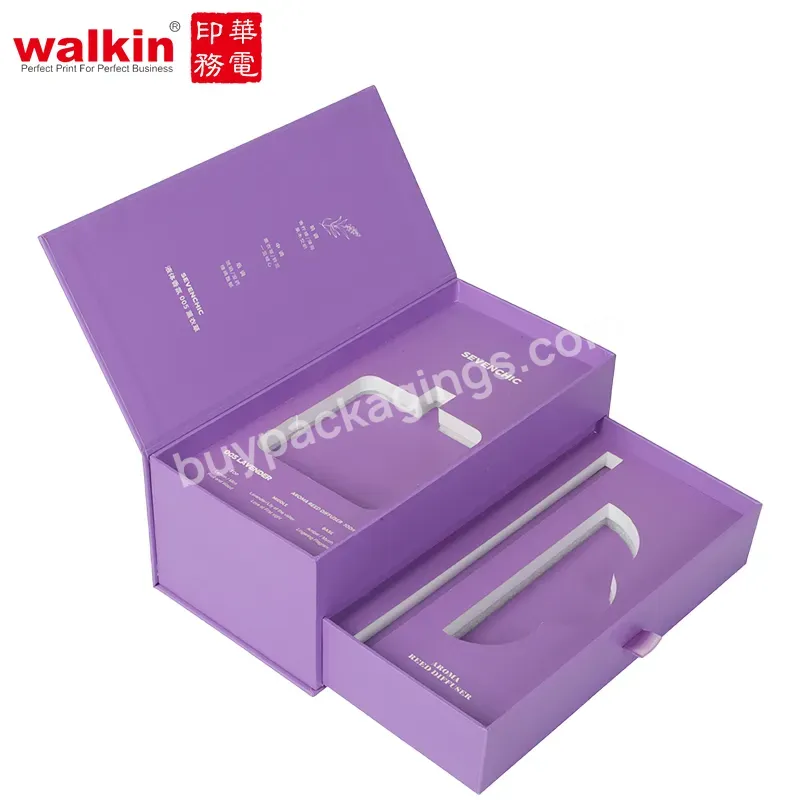 Walkin Custom Logo Cardboard Cosmetic Packaging Boxes With Window Lip Gloss Packaging For Lipstick Box