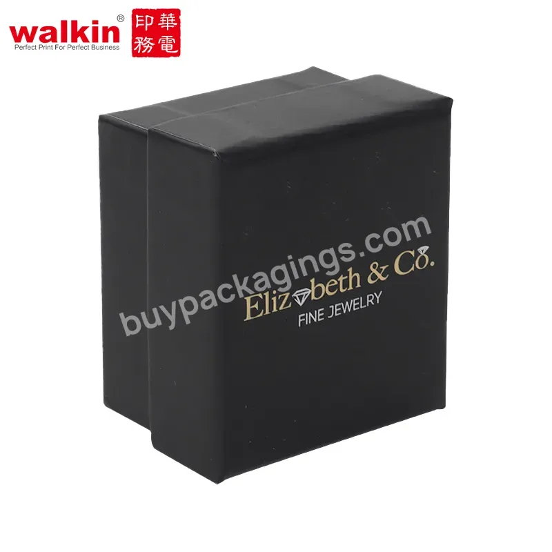 Walkin Custom Logo Luxury Jewellery Packaging Pink Paper Gift Jewelry Earring Bracelet Necklace Ring Box