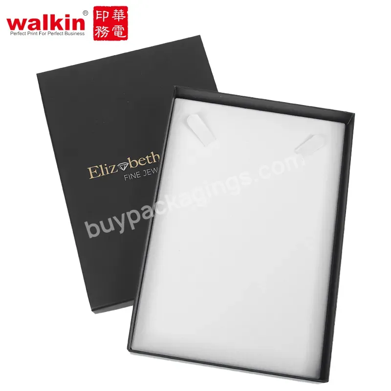 Walkin Custom Logo Printed Paper Jewelry Box Factory Supply Cheap Drawer Slide Out Jewelry Packaging Box