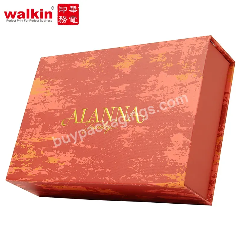 Walkin Custom Shipping Packing Box Mailer Kraft Cardboard Folding Corrugated Gift Packaging Paper Boxes