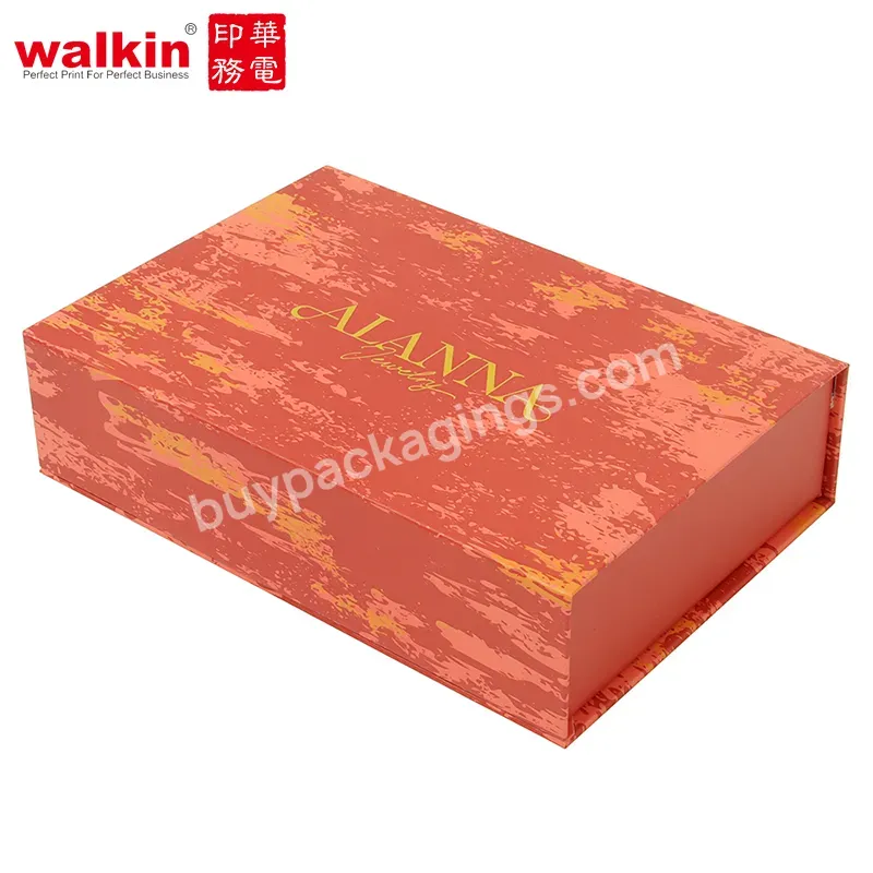 Walkin Factory Custom Sliver Holographic Packaging Box Gift Box Paper Magnet Holographic Box