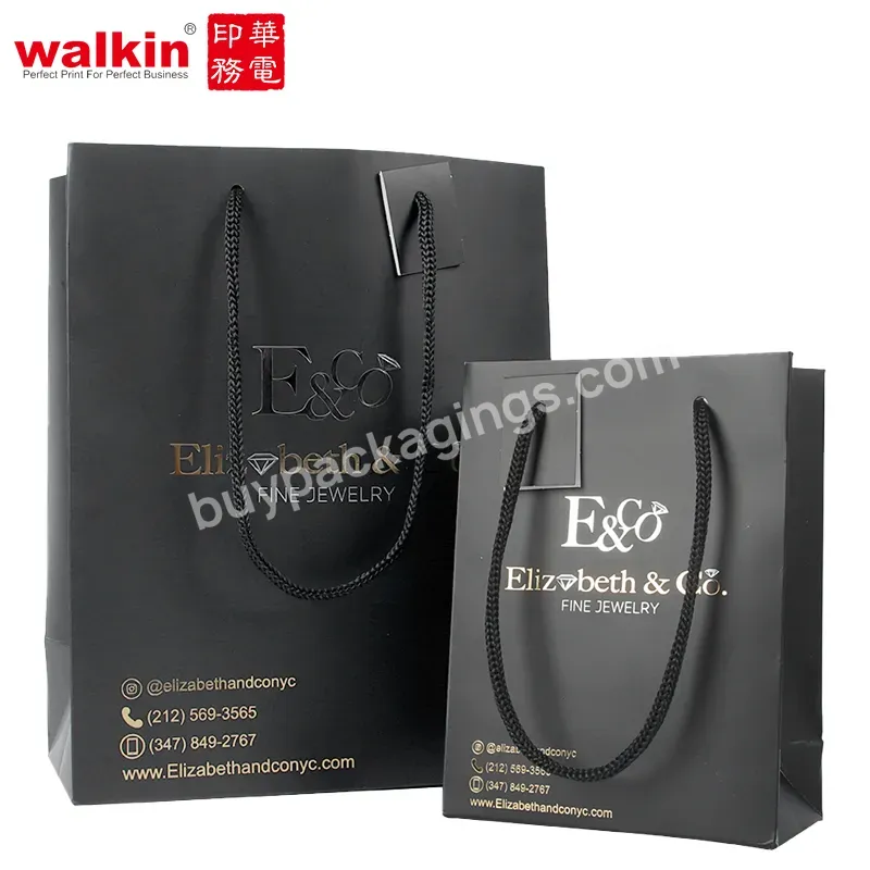 Walkin High End Quality Custom Jewelry Packaging Gift Box Velvet Pouch With Your Design - Buy Luxury Paper Jewelry Box,Jewelry Paper Box With Ribbon,Logo Size Jewelry Package Thick Kraft Paper Boxes.