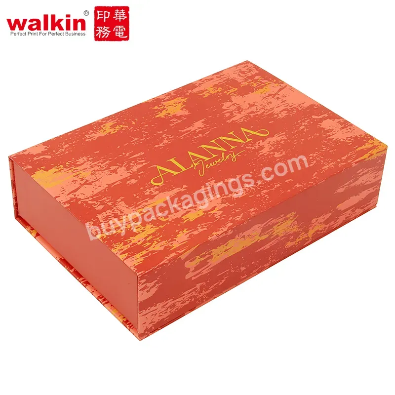 Walkin Luxury Custom Logo Clothing Swimwear Dress Pants Packaging Box Gift Box For Garment Products