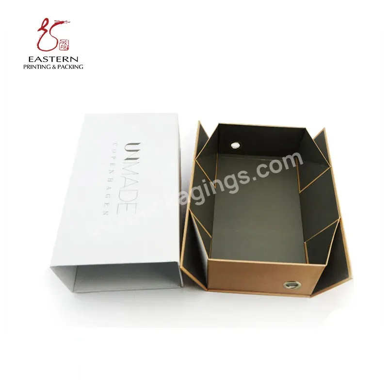 White Color Custom Print Cardboard Paper Shoe Box Packaging Paper Box