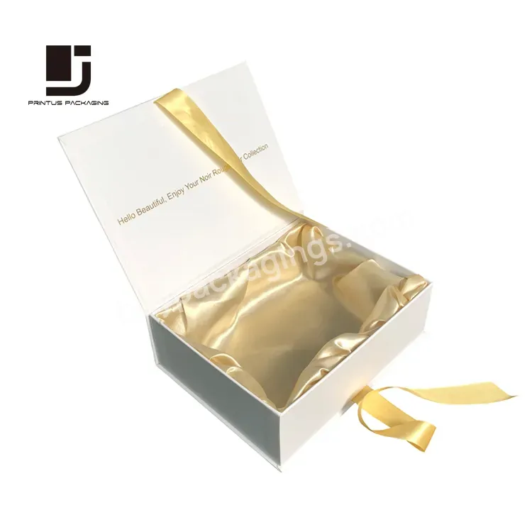 White Elegant Christmas Eve Box Packaging