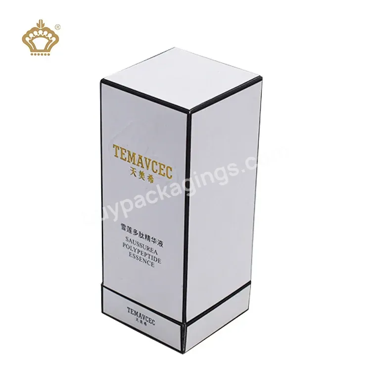 White High Quality Matching Perfume Bottle Packaging Box Gift Box Paper Box With Eva Hole