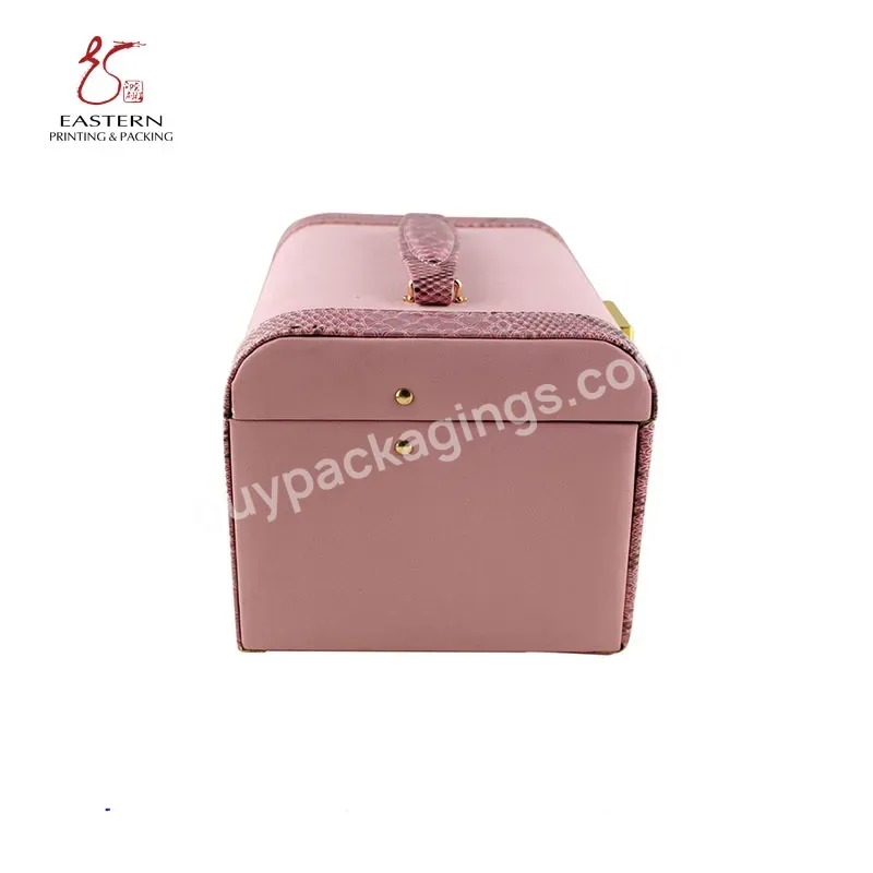 Whole Factory Custom Pink Corrugated Christmas Wedding Gift Packaging Box