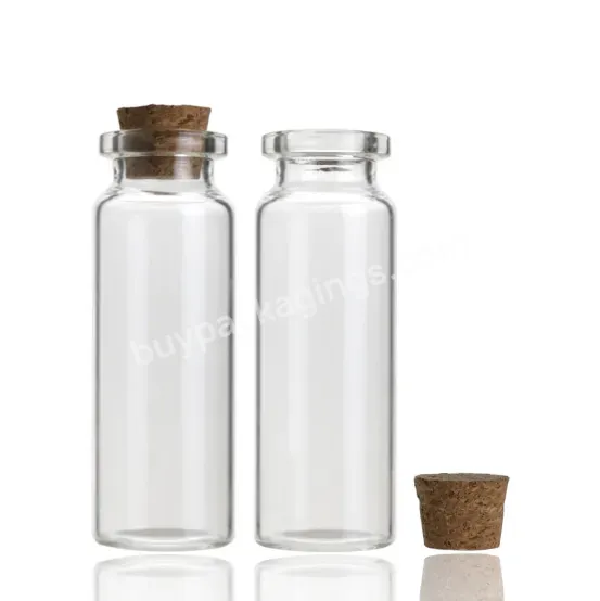 Wholesale 2022 Mini Spice Glass Jar Amber Small Drift Glass Vials Customization Glass Bottle For Medical Storage