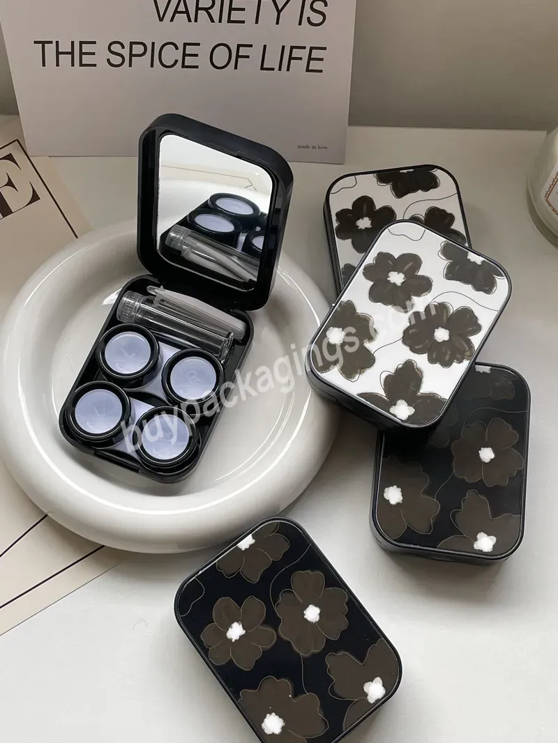 Wholesale Best Selling Contact Lenses Cases Support Custom Logo Eyeglass Accessories Contact Lenses Case Box