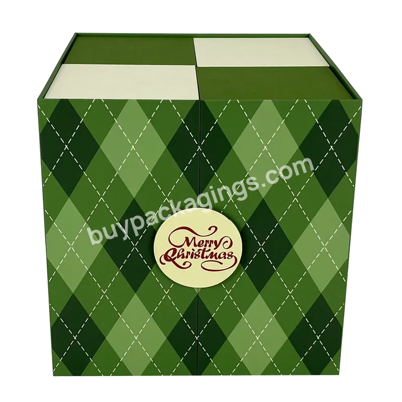 Wholesale Cardboard Box Gift Packaging Luxury Advent Calendar Cosmetic Advent Calendar 8 Days Advent Calendar Box