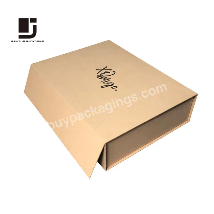 Wholesale Collapsible Custom Kraft Paper Gift Cardboard Box