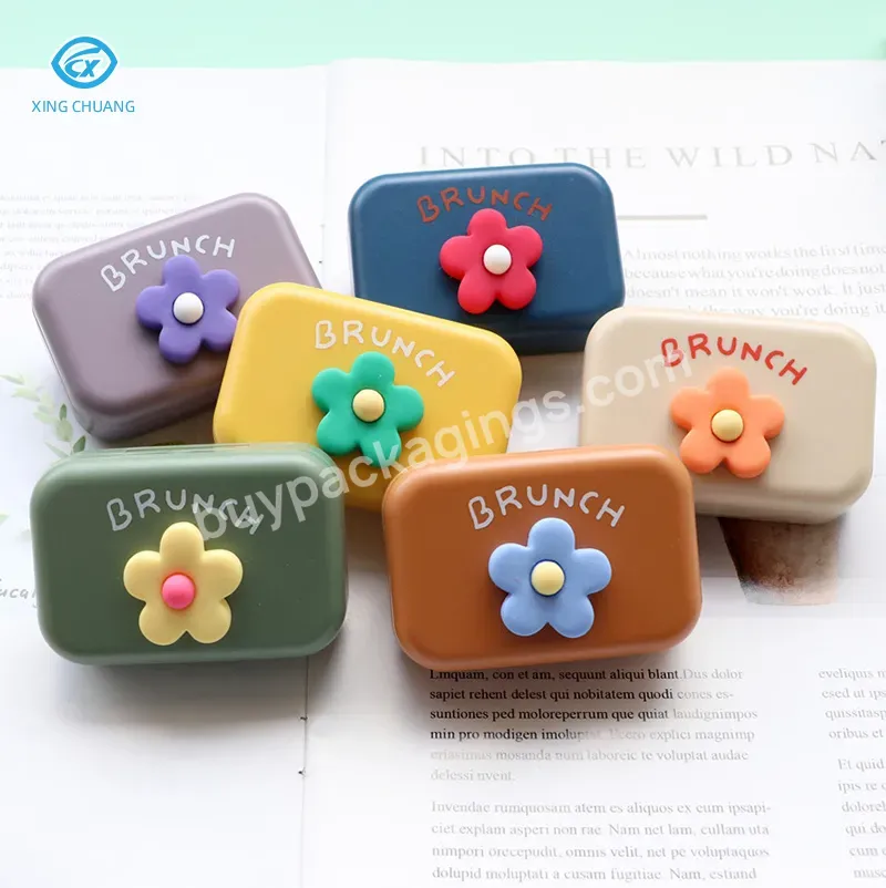 Wholesale Colored Contact Lenses Cases Low Price Contact Lens Packaging Containers For Contact Lenses