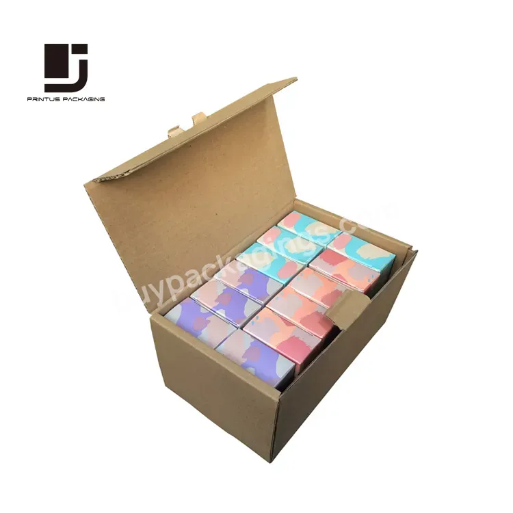 Wholesale Custom Brand Eco-friendly Mail Corrugated Box Package