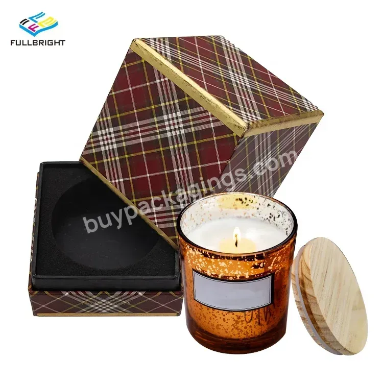 Wholesale Custom Candle Gift Box Packaging With Inserts - Buy Candle Gift Box,Custom Candle Gift Box,Custom Candle Gift Box With Inserts.