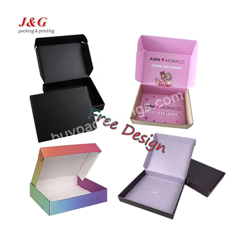 Wholesale Custom Corrugated Carton Paperboard Mailer Craft Shipping Packaging Mailing Boxes