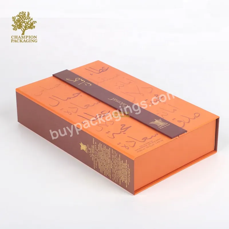 Wholesale Custom Cosmetic Make Up Rigid Box Luxury Gift Magnetic Paper Box Packaging With Logo Lid Ribbon
