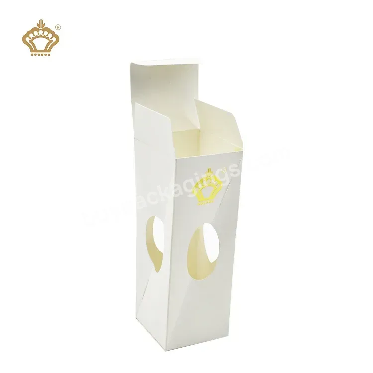 Wholesale Custom Creative Twist Hot Stamping Gold Foil Cosmetics Perfume Sample Lipstick Tube Gift Paper Box