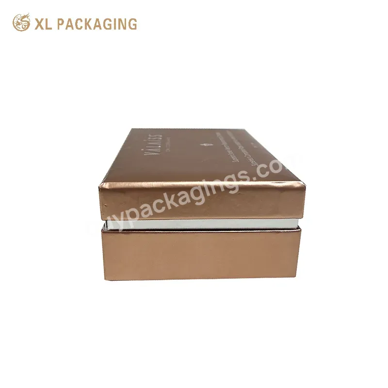 Wholesale Custom Fashion Gold Skin Care Luxury Perfume Cosmetic Packaging Box For Women