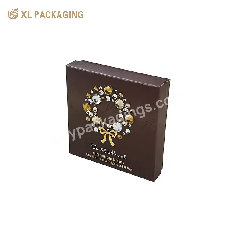 Wholesale Custom Fashion Jewelry Surface Skin Care Cosmetic Lid And Base Box For Women