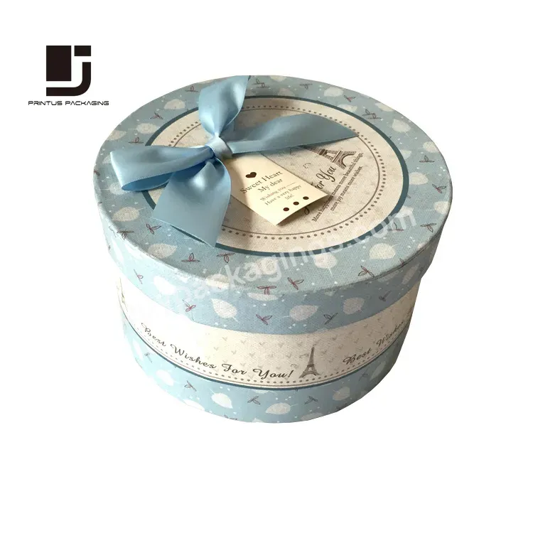 Wholesale Custom Favour Handmade Round Cardboard Gift Boxes With Lid - Buy Round Gift Boxes With Lid,Round Cardboard Gift Boxes Lid,Round Cardboard Gift Boxes With Lid.