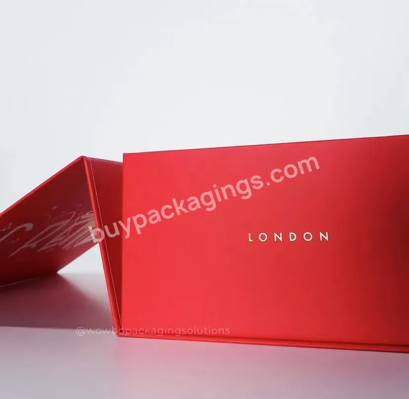 Wholesale Custom Food Grade Packaging Box Cookies Candy Chocolate Cake Biscuit With Logo Red Foldable Boxes Food Packaging