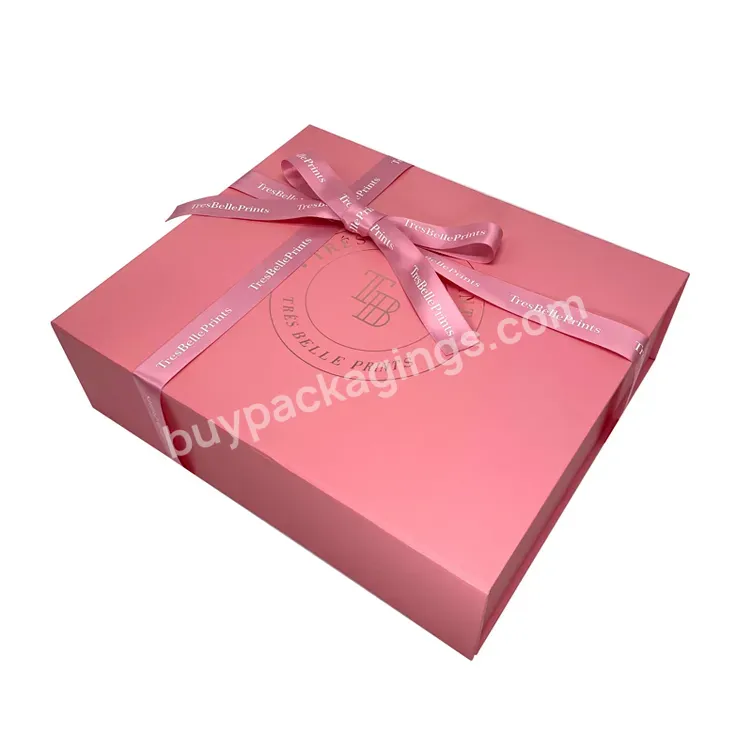 Wholesale Custom Logo Luxury Package Folding Elegant Magnetic Gift Women's Clothing Scarf Collapsible Packaging Box - Buy Luxury Package Magnetic Box,Magnetic Gift Cloths Scarf Packaging Box,Custom Foldable Gift Box.