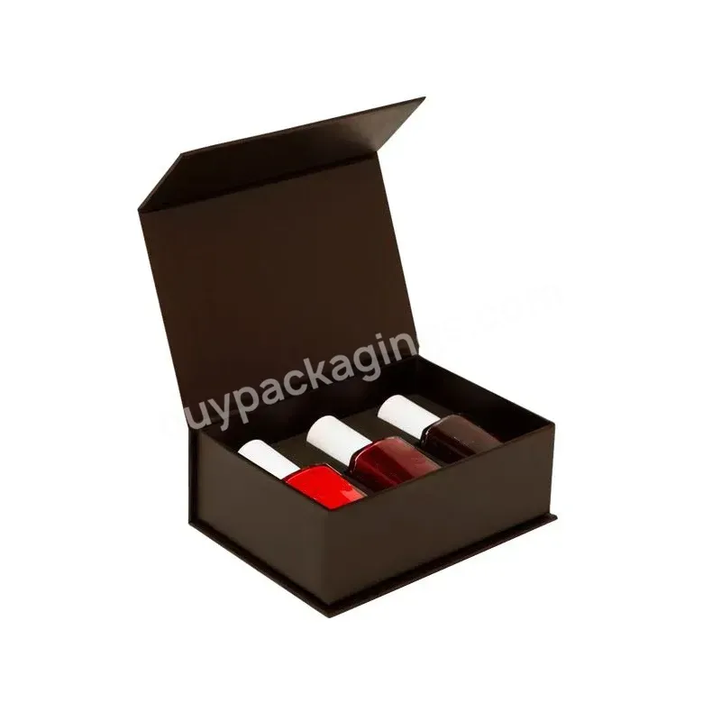 Wholesale Custom Logo Paper Luxury Gel Nail Care Bottle Box Set Nail Polish Oil Packaging Box