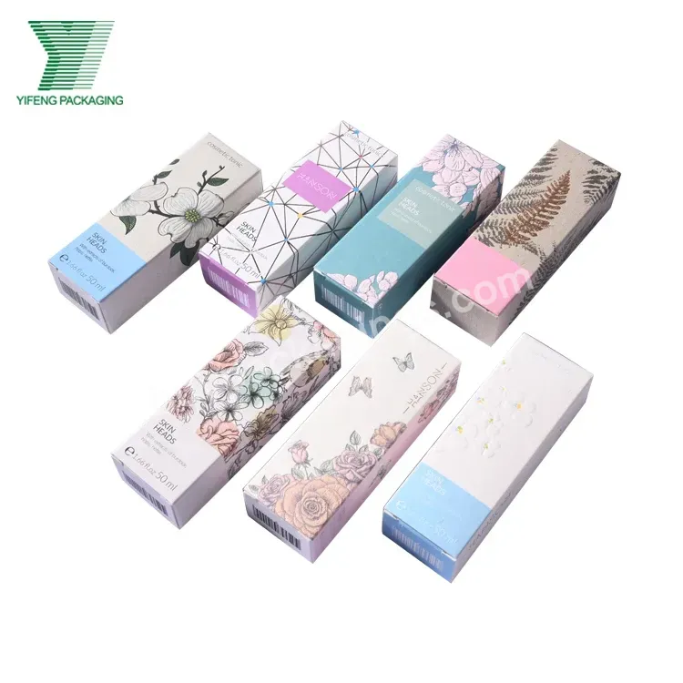 Wholesale Custom Logo Premium Luxury Cardboard Paper Gift Cosmetic Box Essential Oil Box Packaging With Featured Craft