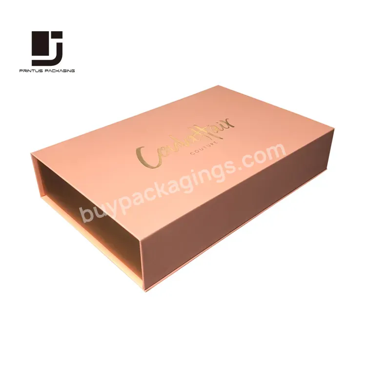 Wholesale Custom Luxury Magnetic Cardboard Book Shaped Gift Paper Box