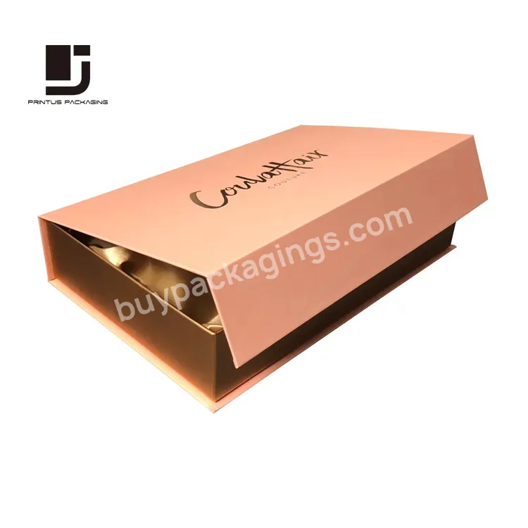 Wholesale Custom Luxury Rigid Flip Top Gift Paper Box