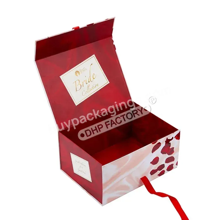 Wholesale Custom New Design Cmyk Printing Cosmetic Skin Care Product Flat Magnet Folding Gift Boxes With Magnetic Lid And Ribbon - Buy Magnet Folding Boxes With Ribbons,Magnet Gift Box With Magnetic Closure Lid,Gift Boxes With Magnetic Lid And Ribbon.