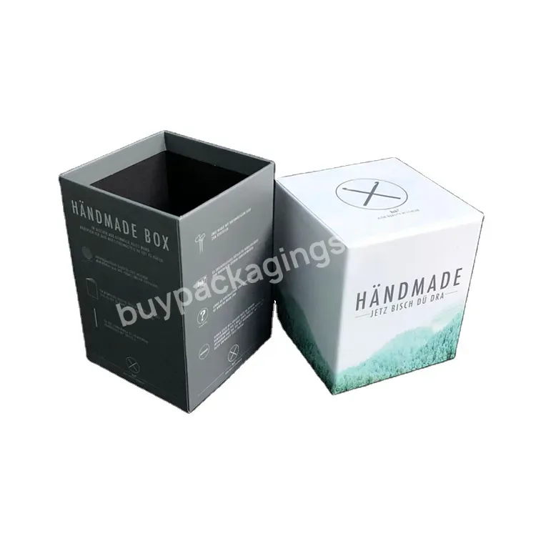 Wholesale Custom Paper Package Scented Luxury Candle Gift Box