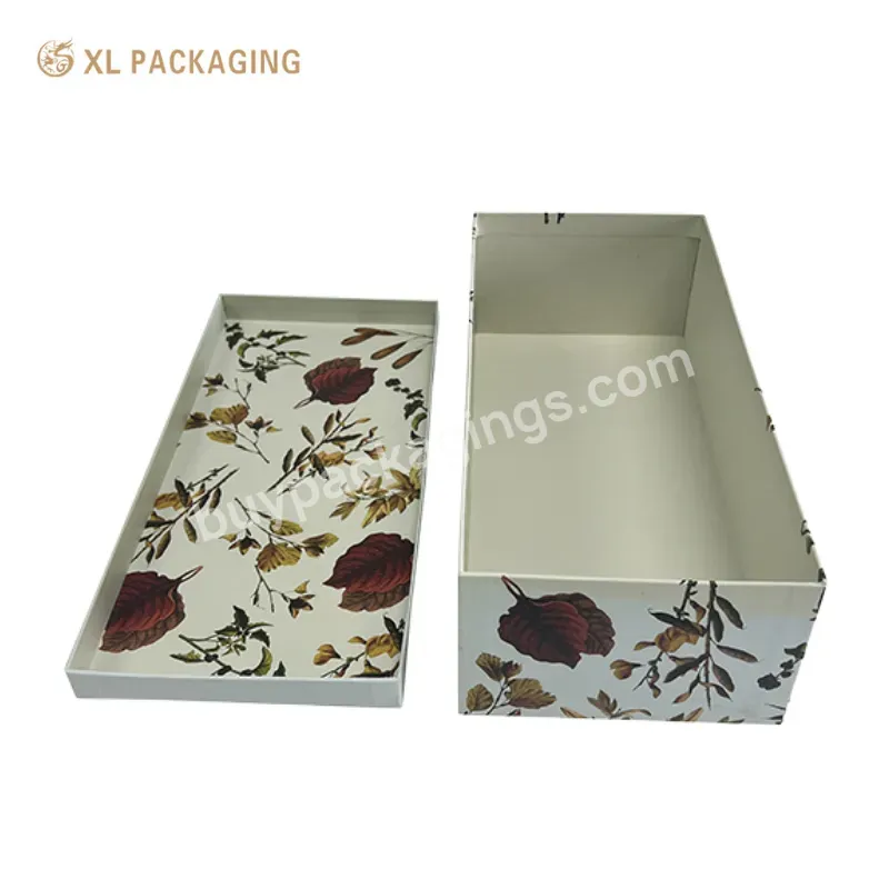 Wholesale Custom Printing Flower Premium Cosmetic Lid And Base Box For Women - Buy Paper Lid And Base Box For Cosmetic,Printing Flower Paper Box,Creative Lid And Base Paper Packaging Box.
