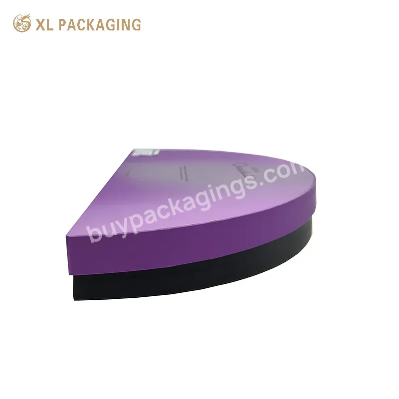 Wholesale Custom Semicircle Shape Box Gift Lid And Base Packaging Box For Logo
