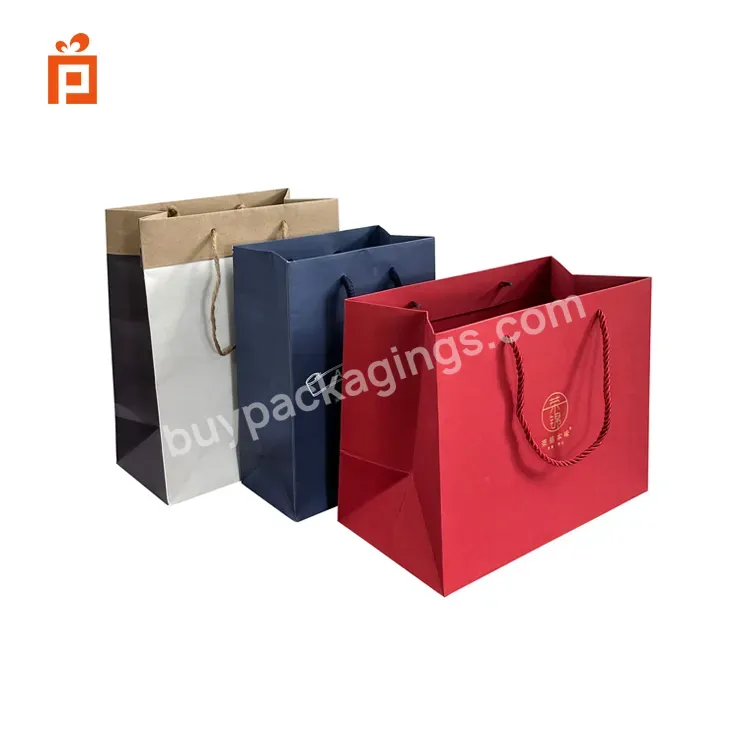 Wholesale Customized Shipping Paper Bag For Clothing