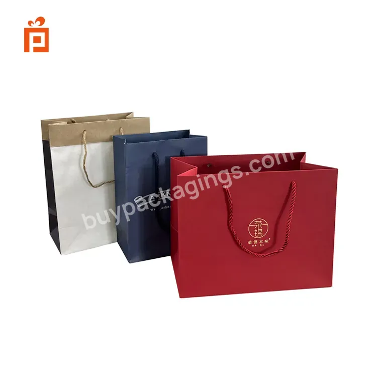 Wholesale Customized Shipping Paper Bag For Clothing